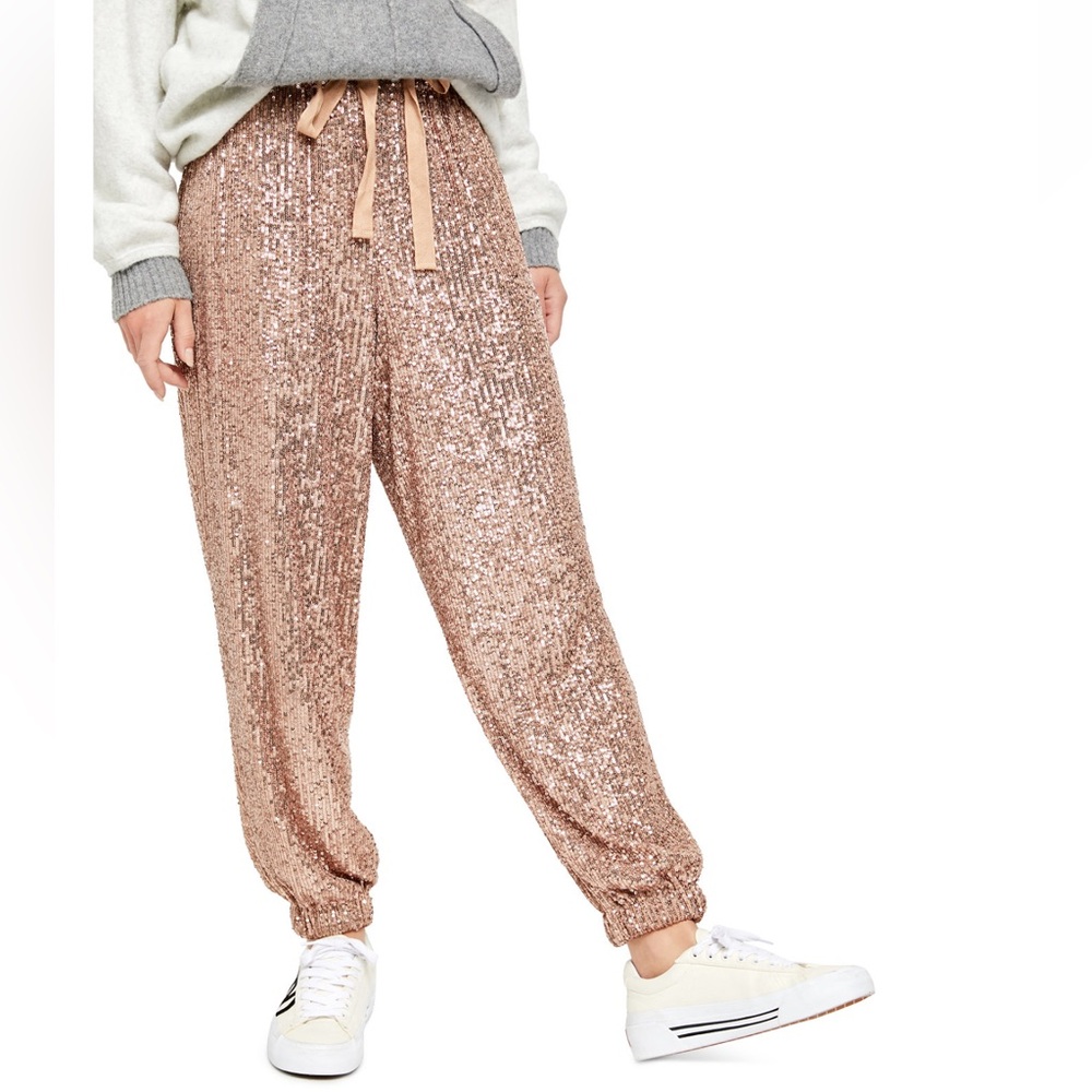 Free People Sequin Pants